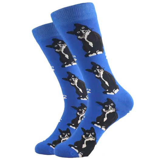 Step out in style and make a statement with our Black Cat Socks - available in size EUR 35-44. Crafted from polyester and cotton, these socks not only offer supreme comfort but also boast a beautiful and vibrant design. The perfect gift for someone special or a treat for yourself, order your pair now! www.moralepatches.com.au