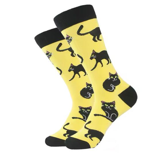 Step out in style and make a statement with our Black Cat Trouble Socks - available in size EUR 35-44. Crafted from polyester and cotton, these socks not only offer supreme comfort but also boast a beautiful and vibrant design. The perfect gift for someone special or a treat for yourself, order your pair now! www.moralepatches.com.au