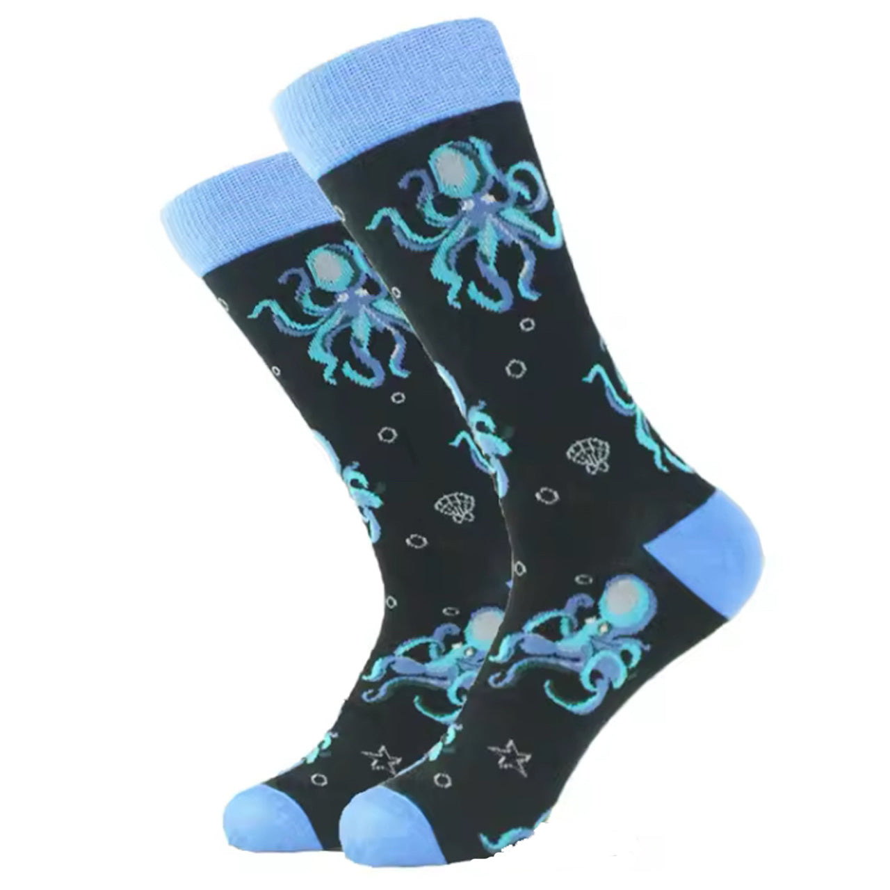 Step out in style and make a statement with our Octopus Socks - available in size EUR 35-44. Crafted from polyester and cotton, these socks not only offer supreme comfort but also boast a beautiful and vibrant design. The perfect gift for someone special or a treat for yourself, order your pair now! www.moralepatches.com.au