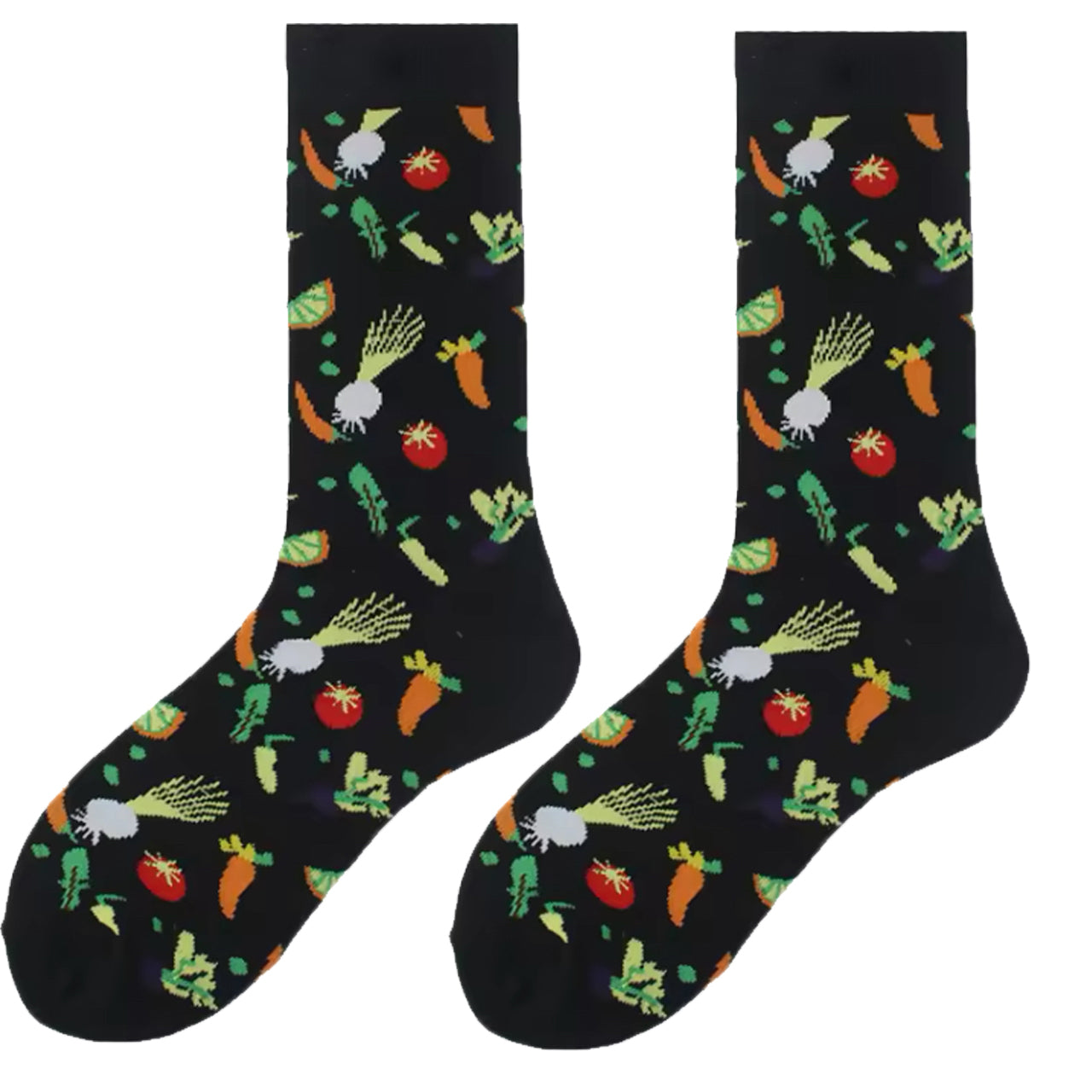 Step out in style and make a statement with our Vegetable Socks - available in size EUR 35-44. Crafted from polyester and cotton, these socks not only offer supreme comfort but also boast a beautiful and vibrant design. The perfect gift for someone special or a treat for yourself, order your pair now! www.moralepatches.com.au