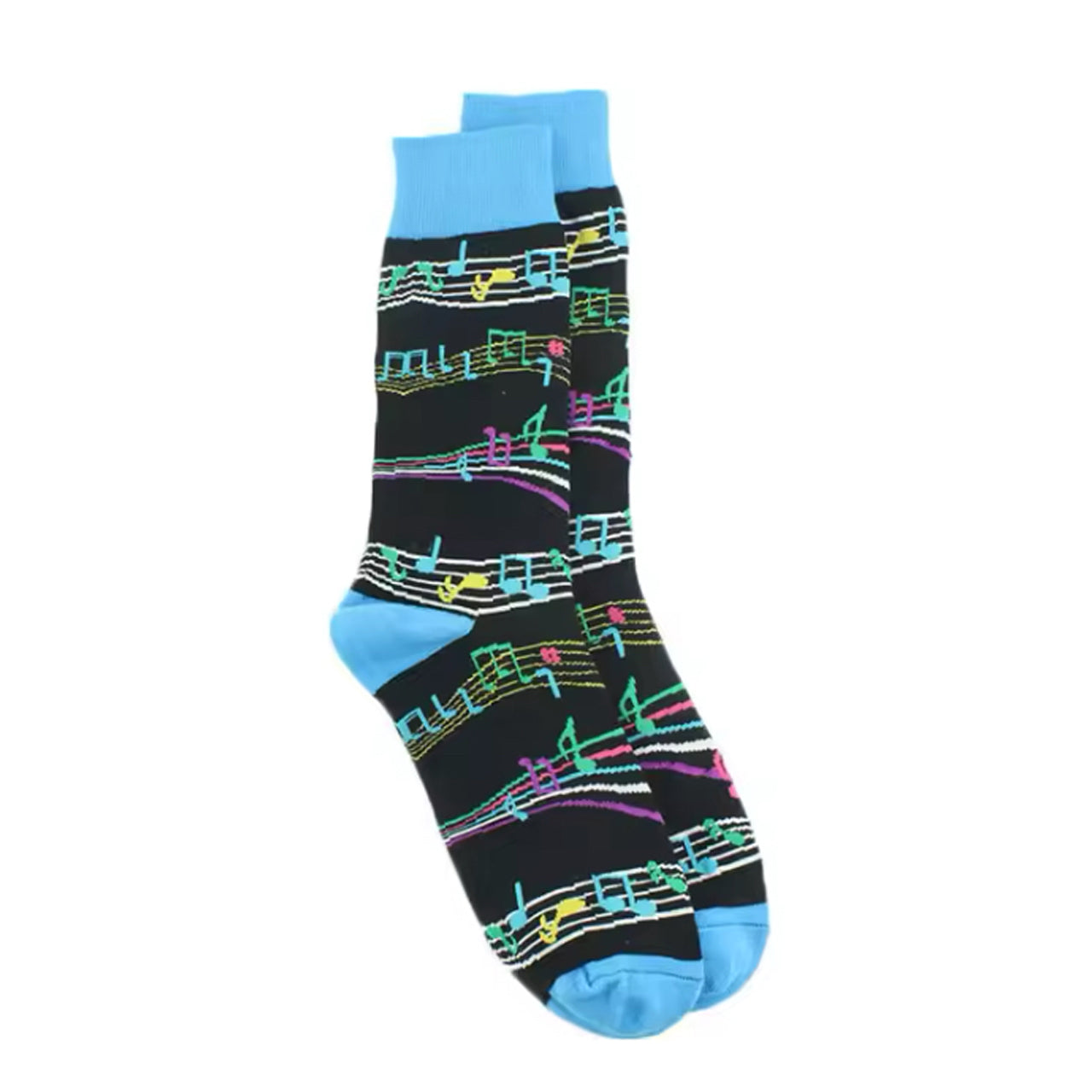 Step out in style and make a statement with our Music Socks - available in size EUR 35-44. Crafted from polyester and cotton, these socks not only offer supreme comfort but also boast a beautiful and vibrant design. The perfect gift for someone special or a treat for yourself, order your pair now! www.moralepatches.com.au