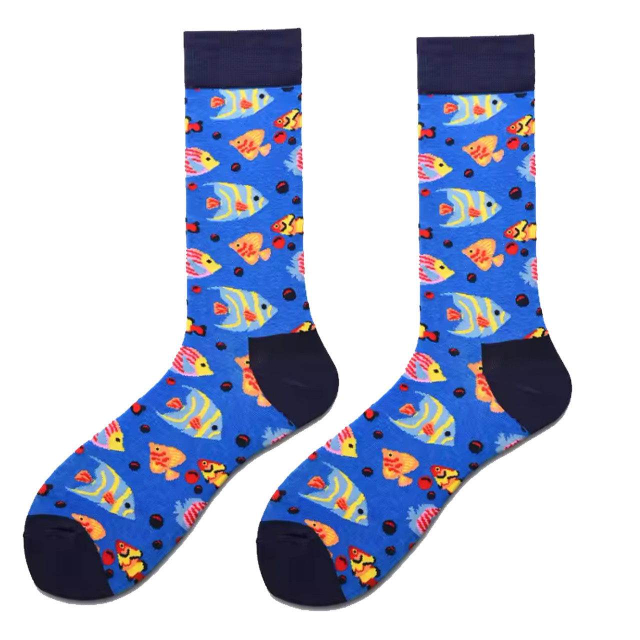 Step out in style and make a statement with our Fish Socks - available in size EUR 35-44. Crafted from polyester and cotton, these socks not only offer supreme comfort but also boast a beautiful and vibrant design. The perfect gift for someone special or a treat for yourself, order your pair now! www.moralepatches.com.au