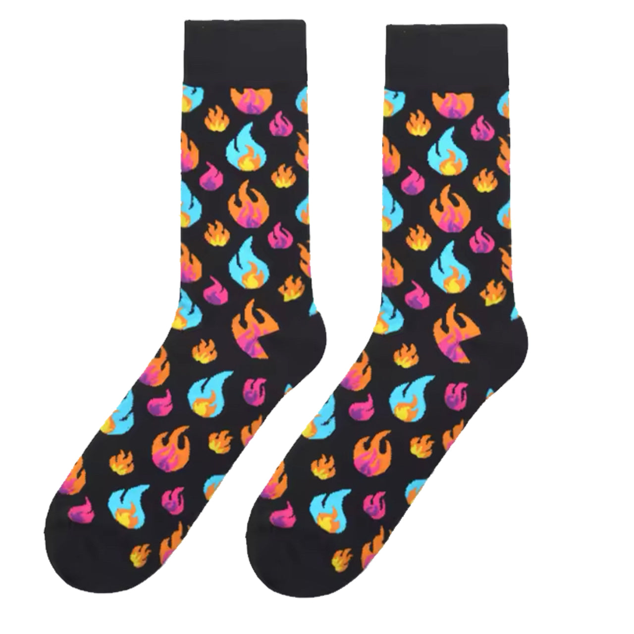 Step out in style and make a statement with our Flames Socks - available in size EUR 35-44. Crafted from polyester and cotton, these socks not only offer supreme comfort but also boast a beautiful and vibrant design. The perfect gift for someone special or a treat for yourself, order your pair now! www.moralepatches.com.au