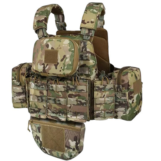  It boasts a high precision fabric and numerous pouches for storage, including a rear bladder carrier, two side pouches for flasks or other mid-sized items, a top admin pouch, 5 magazine pouches, and an under vest pouch for extra gear. www.moralepatches.com.au