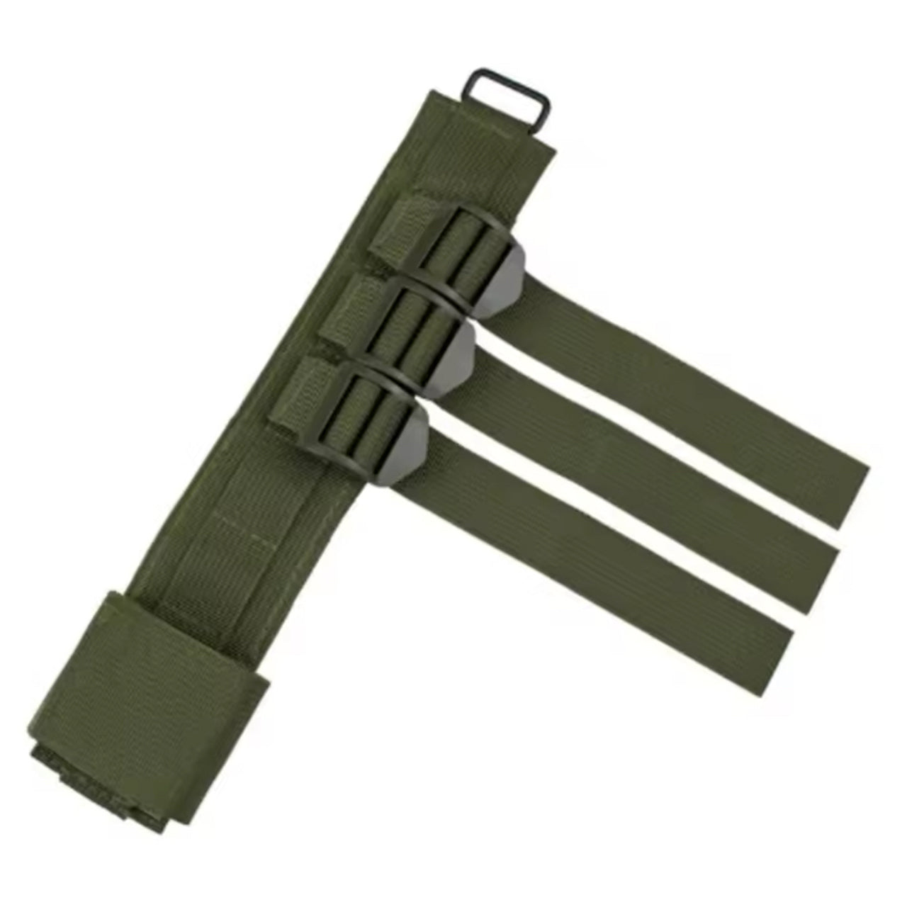 Elevate your backpack's functionality with our knife MOLLE attachment, designed to securely attach larger knives with scabbards. A must-have for any survival gear, this attachment measures 26cm long and can accommodate the majority of larger knives. www.moralepatches.com.au