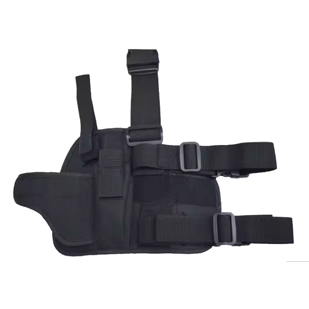 Adjustable Drop Leg Tactical Holster has been designed to fit the needs of any tactical, public safety, or military professional. The fully adjustable thigh holster will fit most full-frame semi-automatic pistols. www.moralepatches.com.au