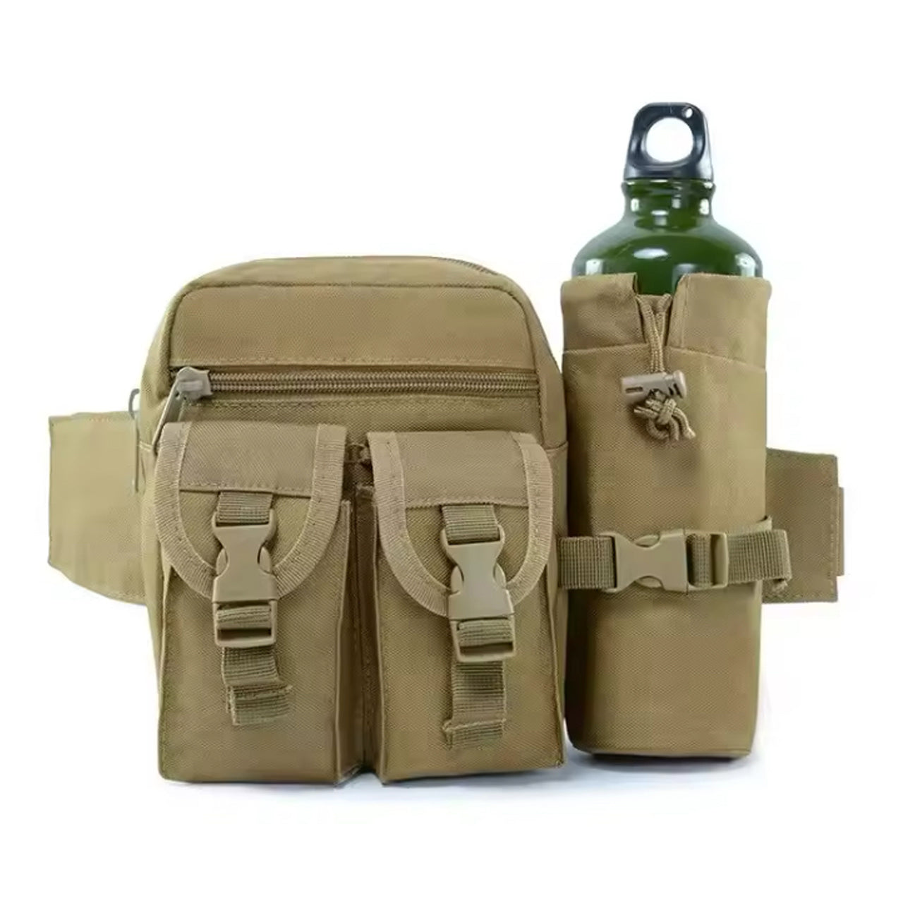 Made with 800D Nylon and silk canvas, this waist bag is designed to withstand scratches and water, ensuring durability and toughness. The high strength nylon buckle and metal double pull head make it resistant to the coldest and hottest temperatures. www.moralepatches.com.au