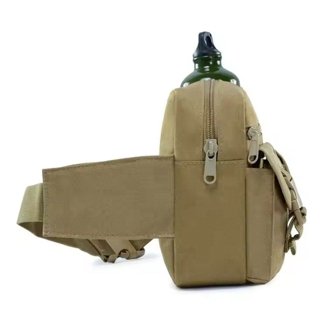 Made with 800D Nylon and silk canvas, this waist bag is designed to withstand scratches and water, ensuring durability and toughness. The high strength nylon buckle and metal double pull head make it resistant to the coldest and hottest temperatures. www.moralepatches.com.au