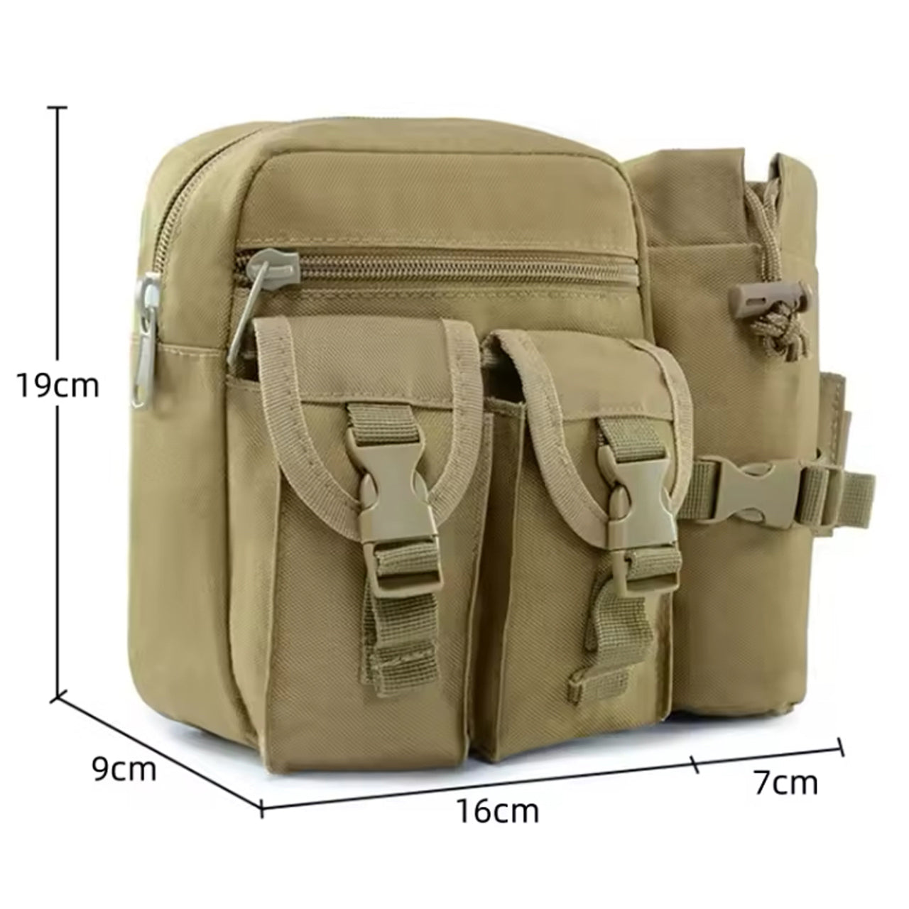 Made with 800D Nylon and silk canvas, this waist bag is designed to withstand scratches and water, ensuring durability and toughness. The high strength nylon buckle and metal double pull head make it resistant to the coldest and hottest temperatures. www.moralepatches.com.au