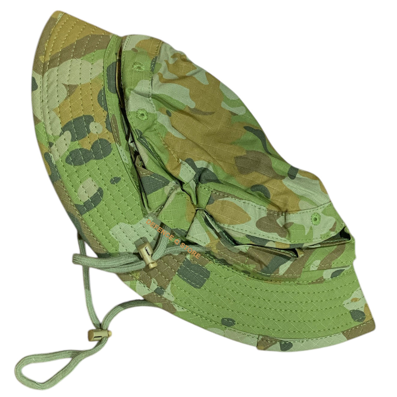 Elevate your outdoor adventures with the Premium Quality AMCU Giggle Bush Hat. Made with breathable fabric and two sturdy drawstrings, this hat is designed for ultimate comfort and functionality. www.moralepatches.com.au