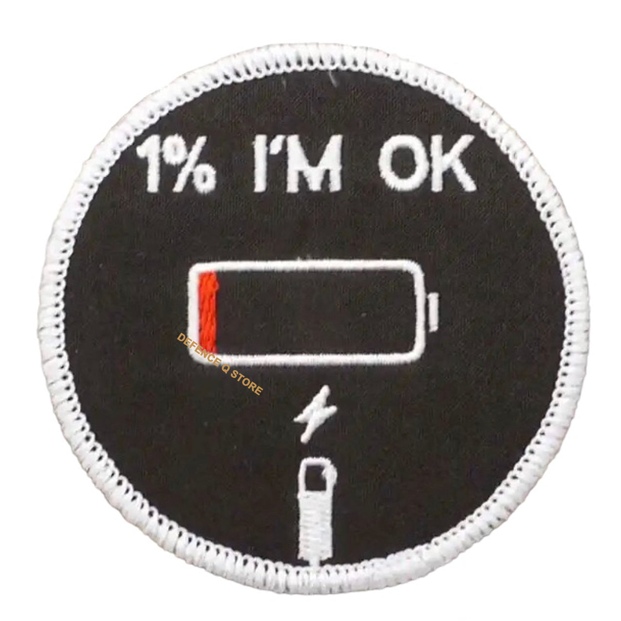 Im Ok Embroidery Velcro Backed Morale Patch Morale Patches Australia