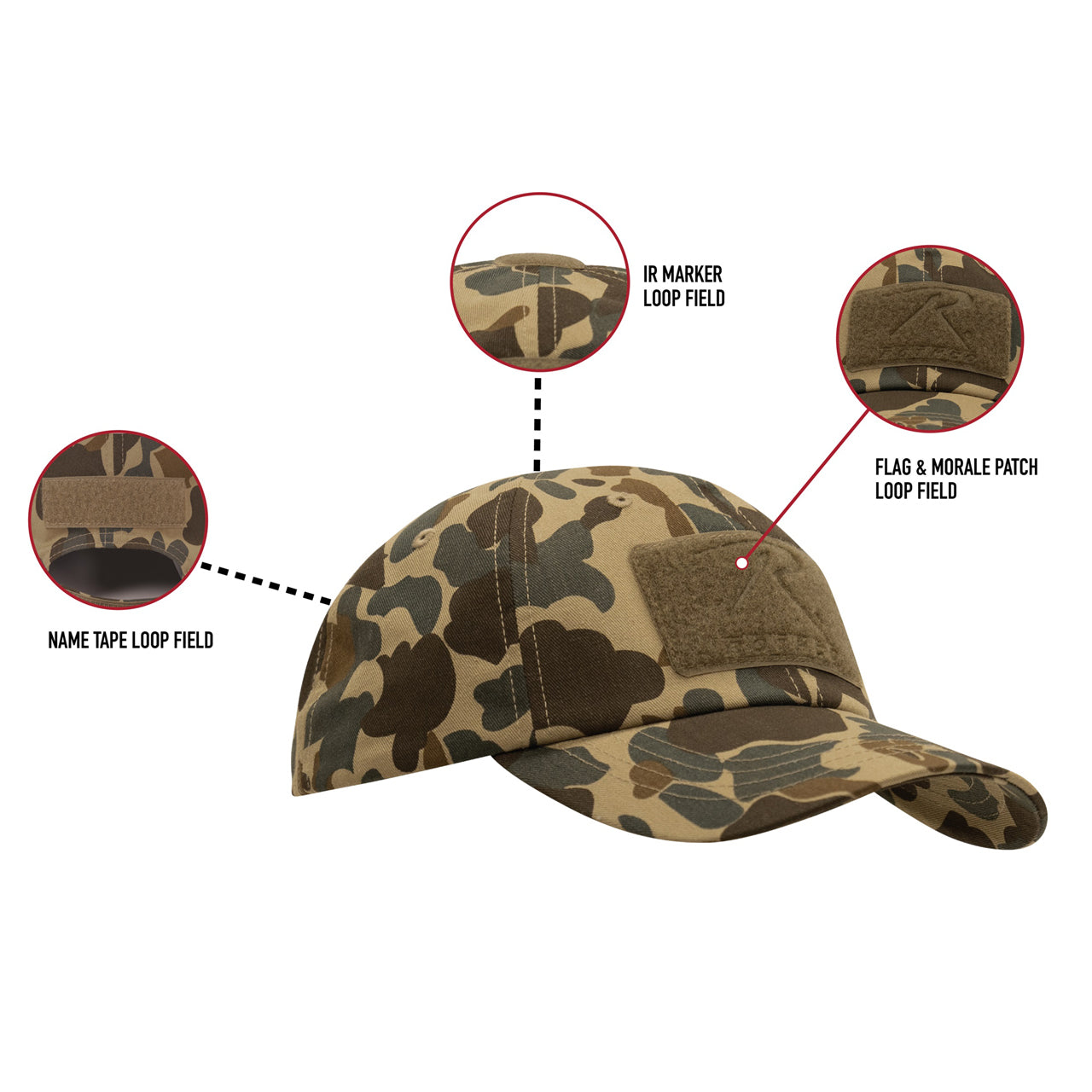 In collaboration with Bear Archery, the revered Fred Bear camouflage pattern comes to life through Rothco’s legendary outdoor apparel and gear, including our Tactical Operator Cap. Each item in the Fred Bear Camouflage collection has been crafted using the iconic Fred Bear camo pattern. www.moralepatches.com.au