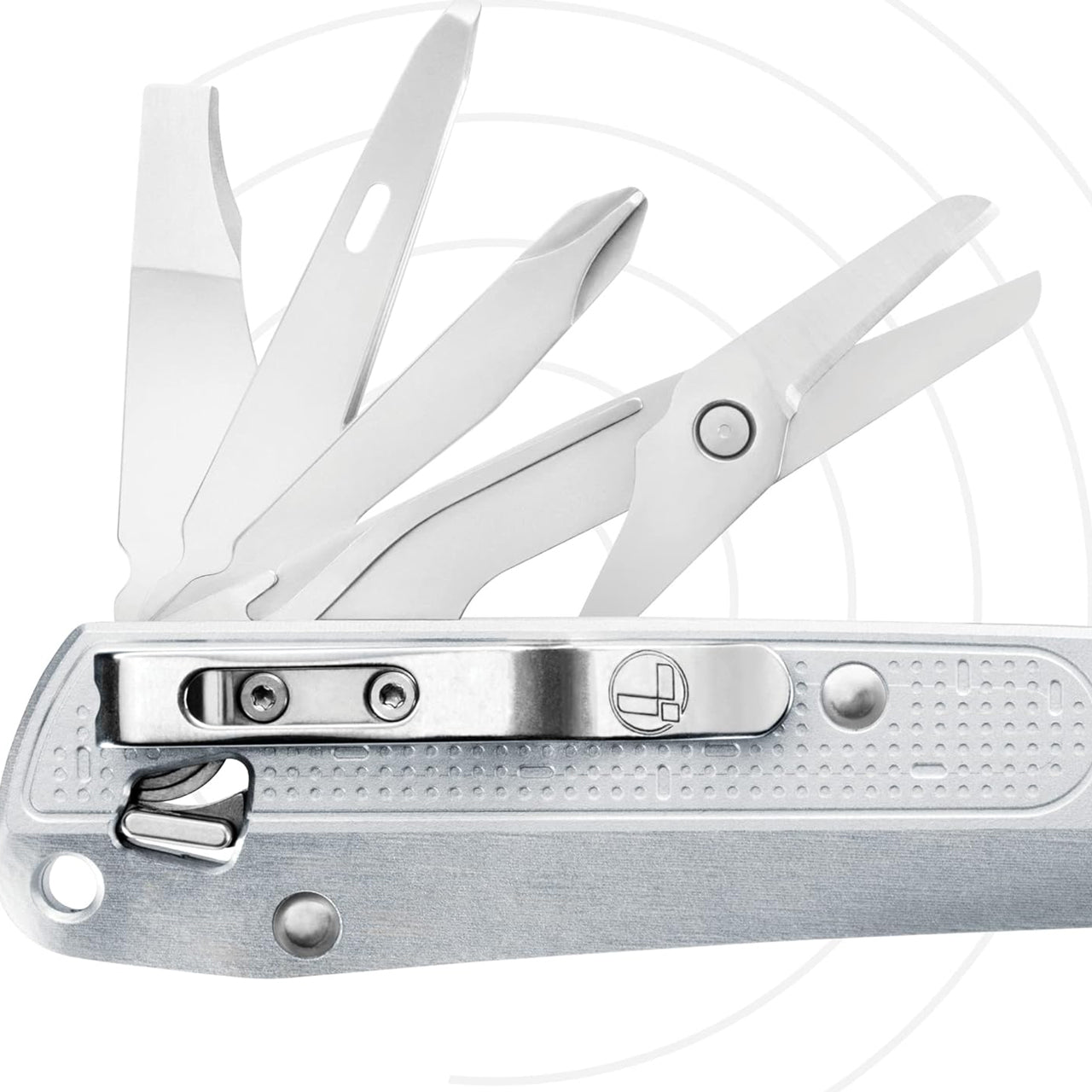 Introducing the Leatherman Free K4X Multi-Tool, the ultimate tool for those who demand versatility and portability. With all the essential features of the K2, the K4X takes it up a notch with the addition of spring-action scissors, giving you the convenience of a folding knife and the functionality of a multi-tool. www.moralepatches.com.au