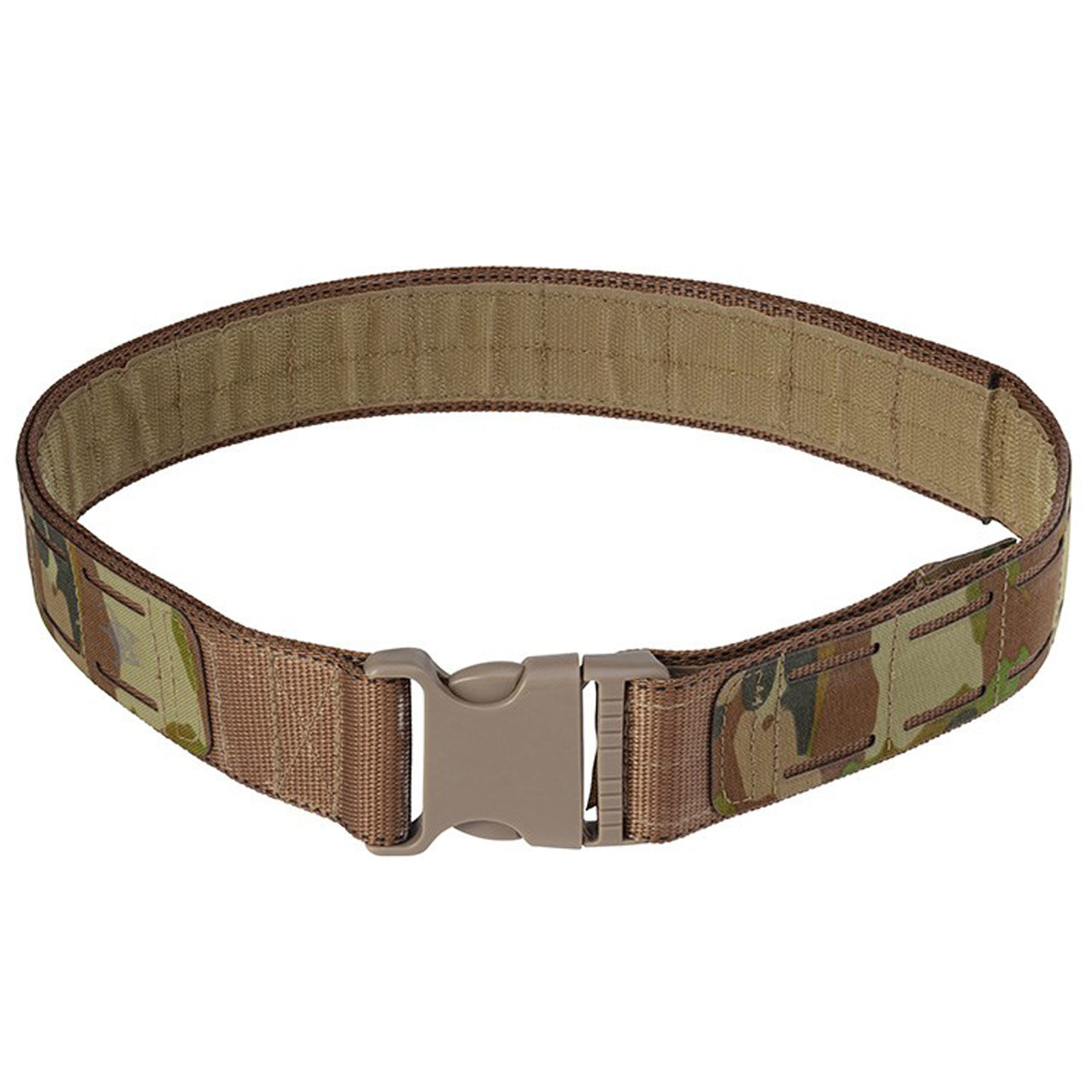 Designed for close-quarter operations, this robust Low Profile Operator Belt is designed to keep up with the toughest missions. Crafted from highly durable 38mm TY13 resin-coated webbing, the belt features a Mil-Spec 45mm side release buckle and is available in various sizes. www.moralepatches.com.au