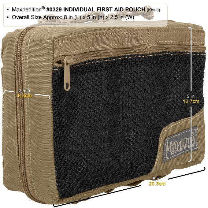 Lightweight individual soldier combat first aid kit pouch Also excellent for organizing computer cables or toiletries Clamshell opening main compartment Internal mesh and see-thru plastic organizers External zippered mesh pocket Integral carry handle MOLLE compatible www.moralepatches.com.au