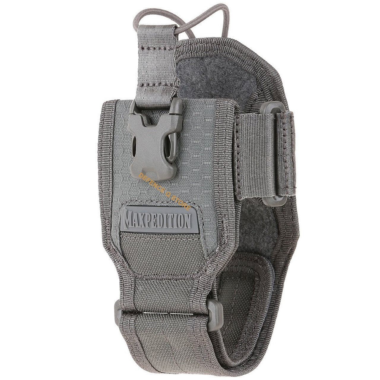 The RDP Radio Pouch has adjustable side and bottom hook &amp; loop straps to fit a wide range of radio sizes. An adjustable top bungee retention with durable buckle keeps the radio secure. www.moralepatches.com.au