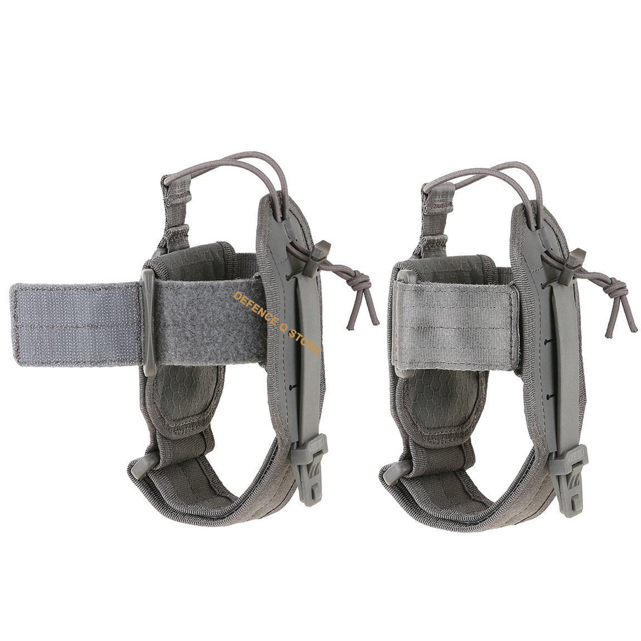 The RDP Radio Pouch has adjustable side and bottom hook &amp; loop straps to fit a wide range of radio sizes. An adjustable top bungee retention with durable buckle keeps the radio secure. www.moralepatches.com.au