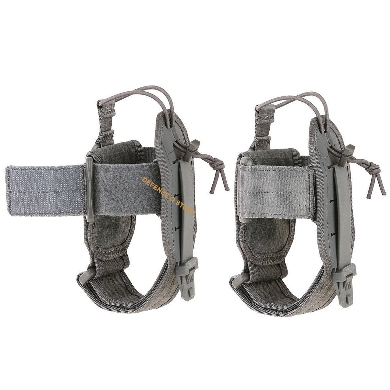 The RDP Radio Pouch has adjustable side and bottom hook &amp; loop straps to fit a wide range of radio sizes. An adjustable top bungee retention with durable buckle keeps the radio secure. www.moralepatches.com.au