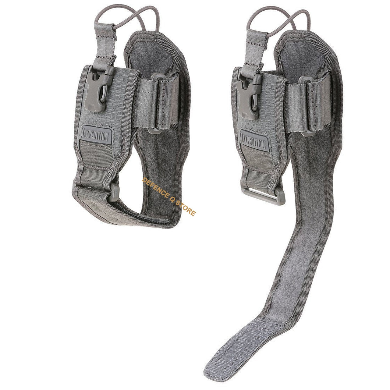 The RDP Radio Pouch has adjustable side and bottom hook &amp; loop straps to fit a wide range of radio sizes. An adjustable top bungee retention with durable buckle keeps the radio secure. www.moralepatches.com.au