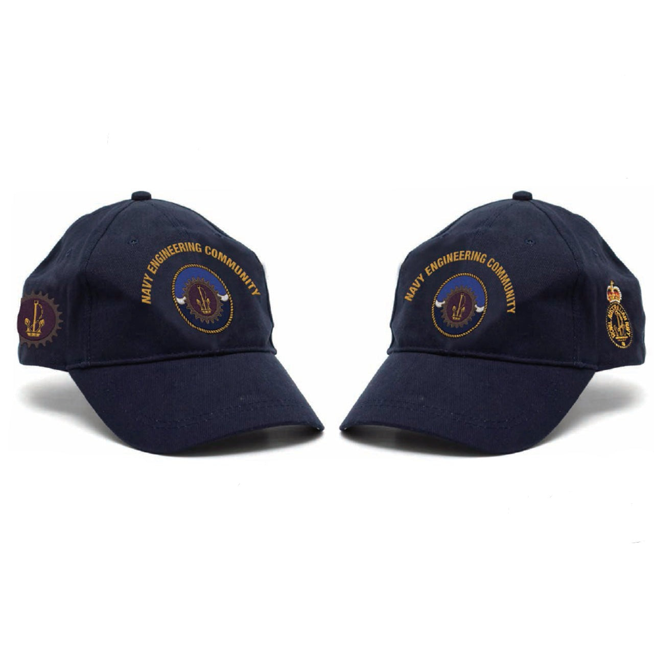 This Navy Engineering Community Uniform Cap is of the utmost quality and crafted from heavy brushed cotton. Featuring the ceremonial Navy badge boldly embroidered on the front, it's an approved choice to wear as part of your uniform. With an adjustable Hook-and-loop strap on the back, this cap fits most sizes effortlessly. Show your Navy pride with this timeless cap! www.moralepatches.com.au