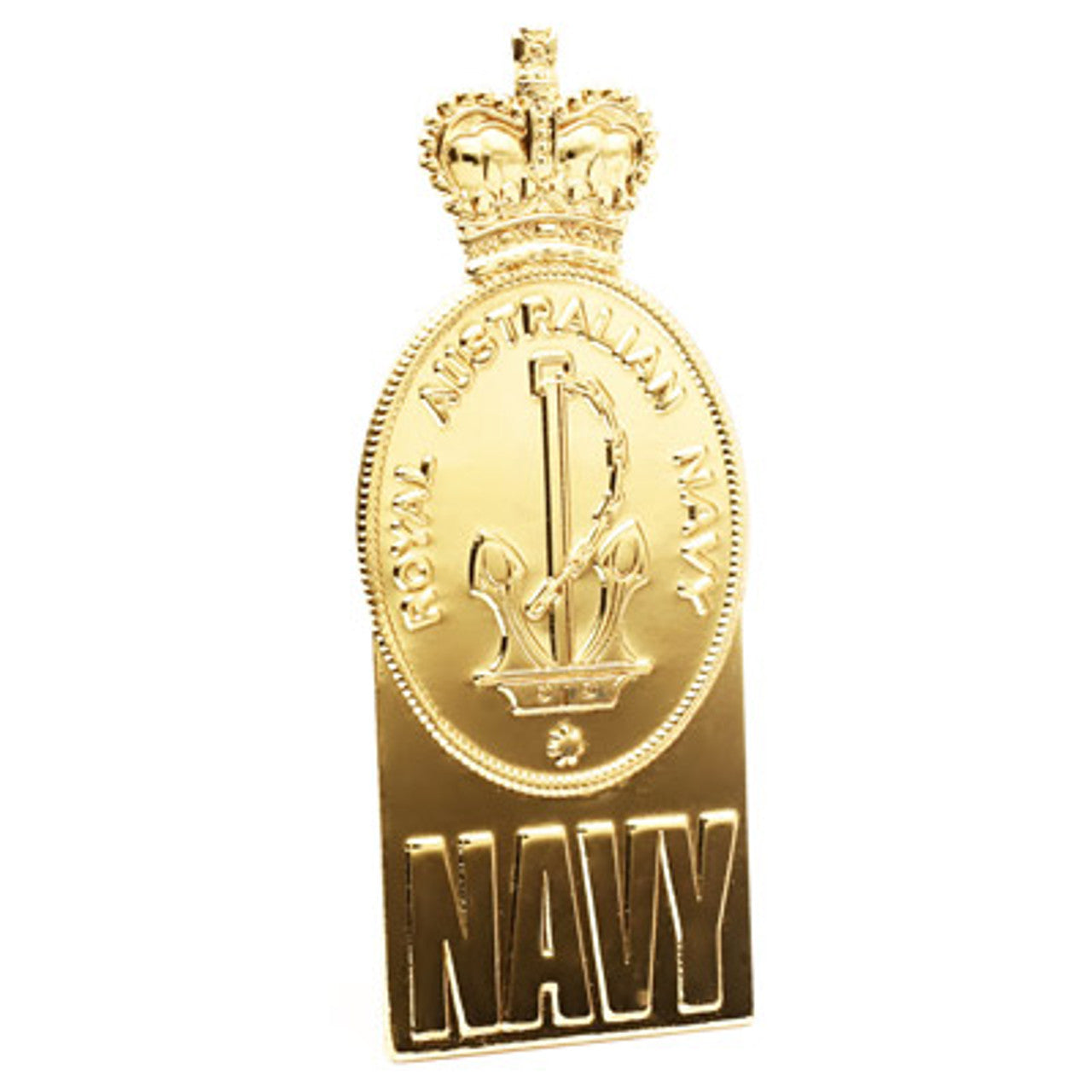 The Quality Navy Hat Badge is now available for order from the military specialists. This exquisite 60mm wide hat badge proudly showcases the Navy crest, making it the ideal accessory for your favourite hat, bag, or even as part of a display. www.moralepatches.com.au