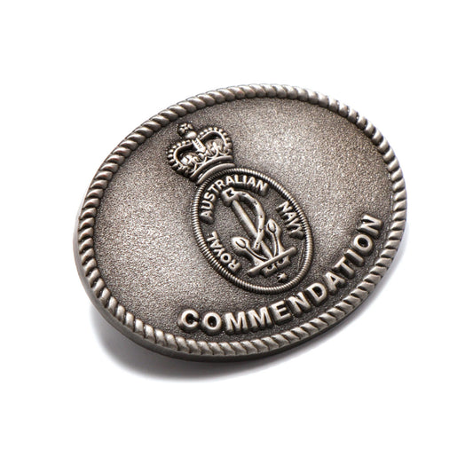 The Award Pin is a prestigious accessory designed to recognize and honour individuals who have demonstrated exceptional skills and unwavering commitment to their service. This pin is awarded to personnel who have made a positive contribution and displayed outstanding dedication. www.moralepatches.com.au