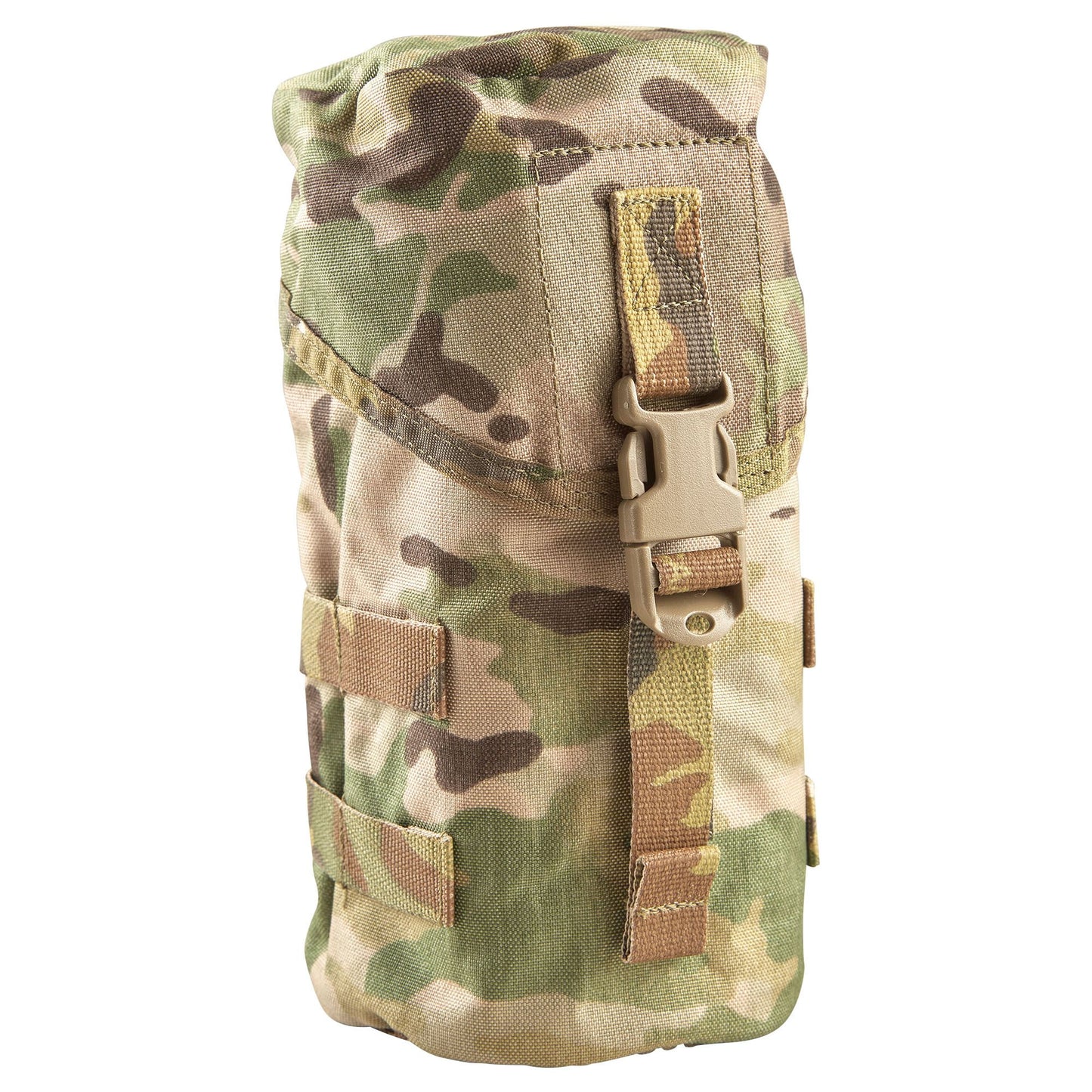 The Platatac Accessories Water Utility Pouch (WUP) is a lightweight, MOLLE compatible, multi-role general-purpose utility pouch to hold a Platatac 1 Litre Flask, 1L Nalgene bottle with cup or similar-sized water bottle or additional kit. www.moralepatches.com.au