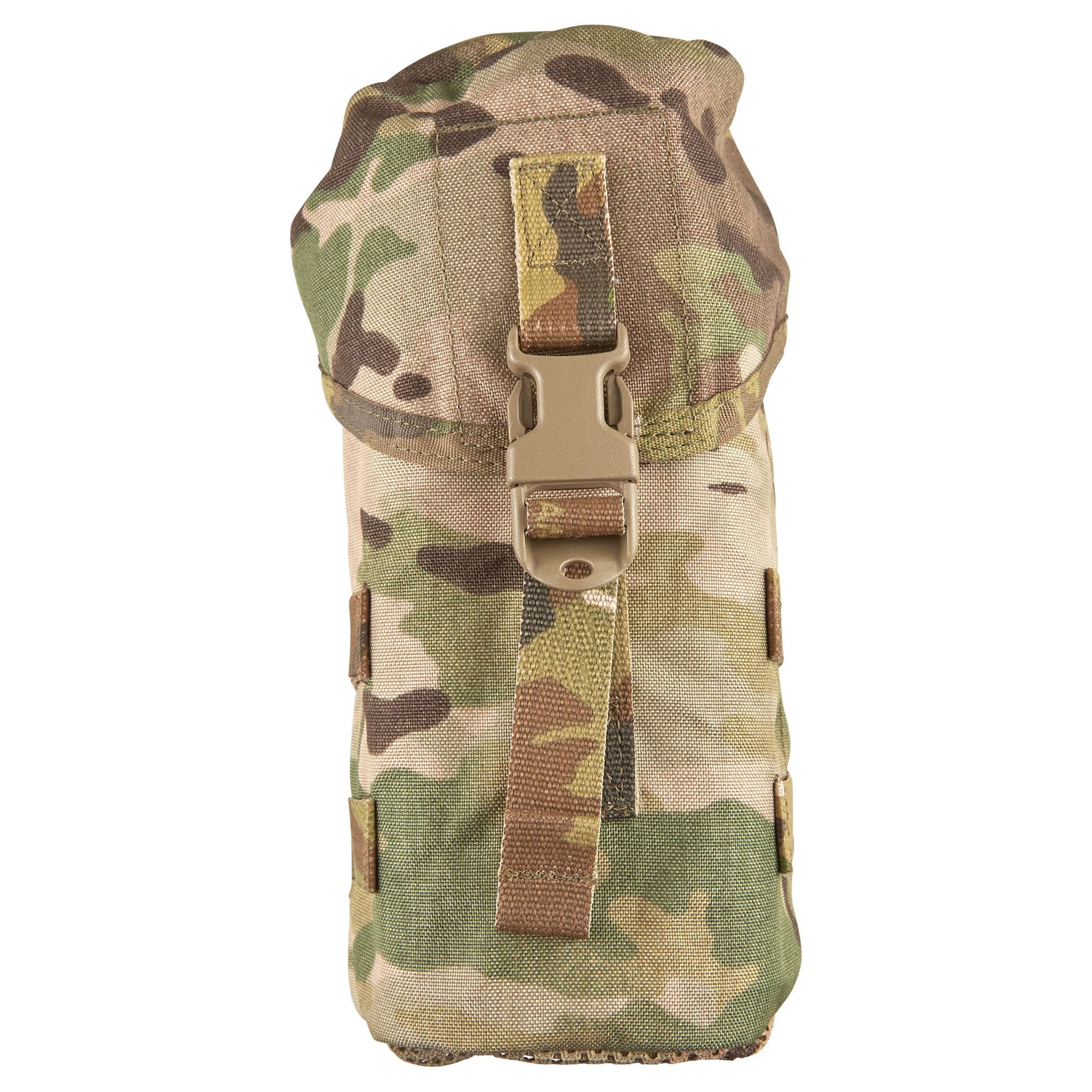 The Platatac Accessories Water Utility Pouch (WUP) is a lightweight, MOLLE compatible, multi-role general-purpose utility pouch to hold a Platatac 1 Litre Flask, 1L Nalgene bottle with cup or similar-sized water bottle or additional kit.  www.moralepatches.com.au