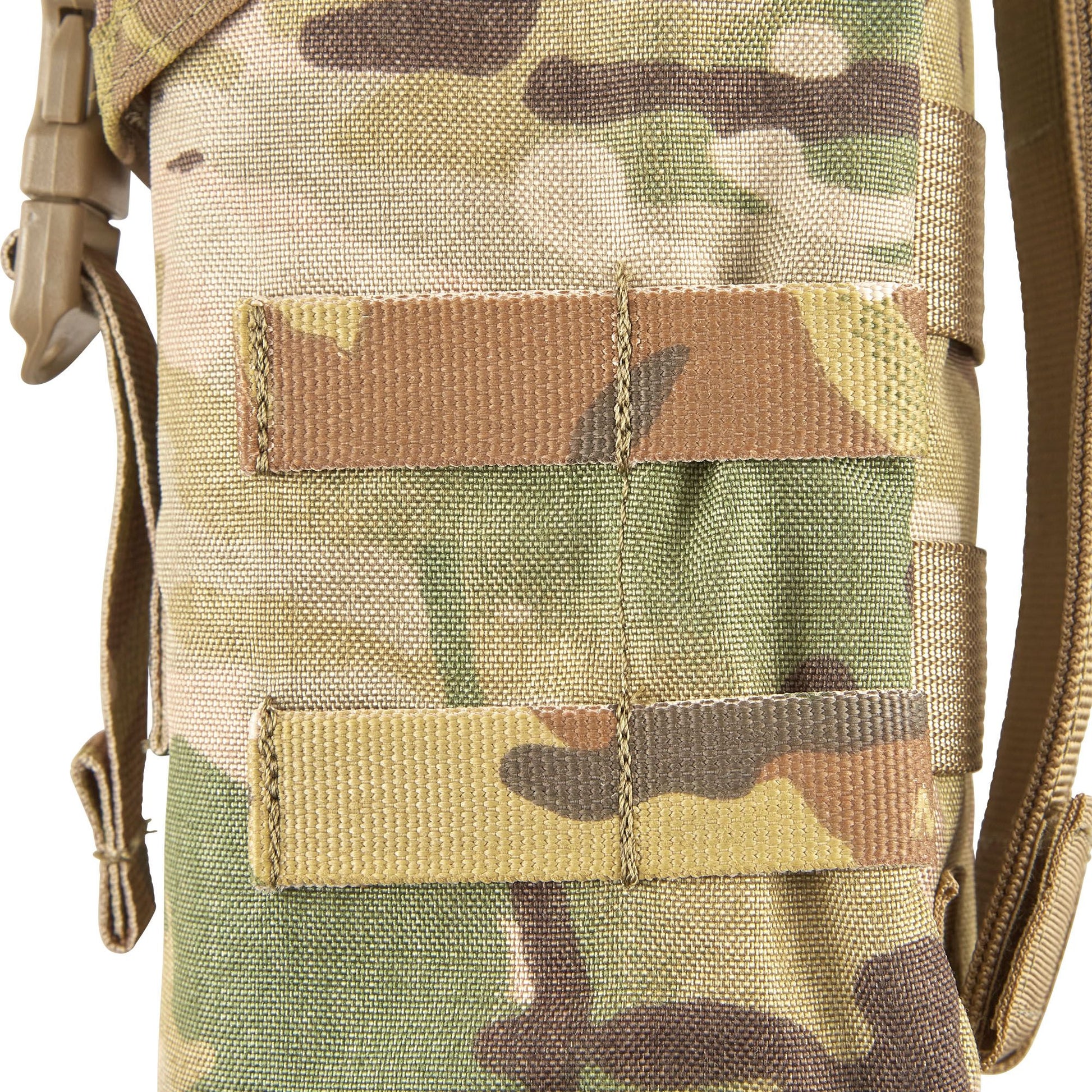 The Platatac Accessories Water Utility Pouch (WUP) is a lightweight, MOLLE compatible, multi-role general-purpose utility pouch to hold a Platatac 1 Litre Flask, 1L Nalgene bottle with cup or similar-sized water bottle or additional kit. www.moralepatches.com.au