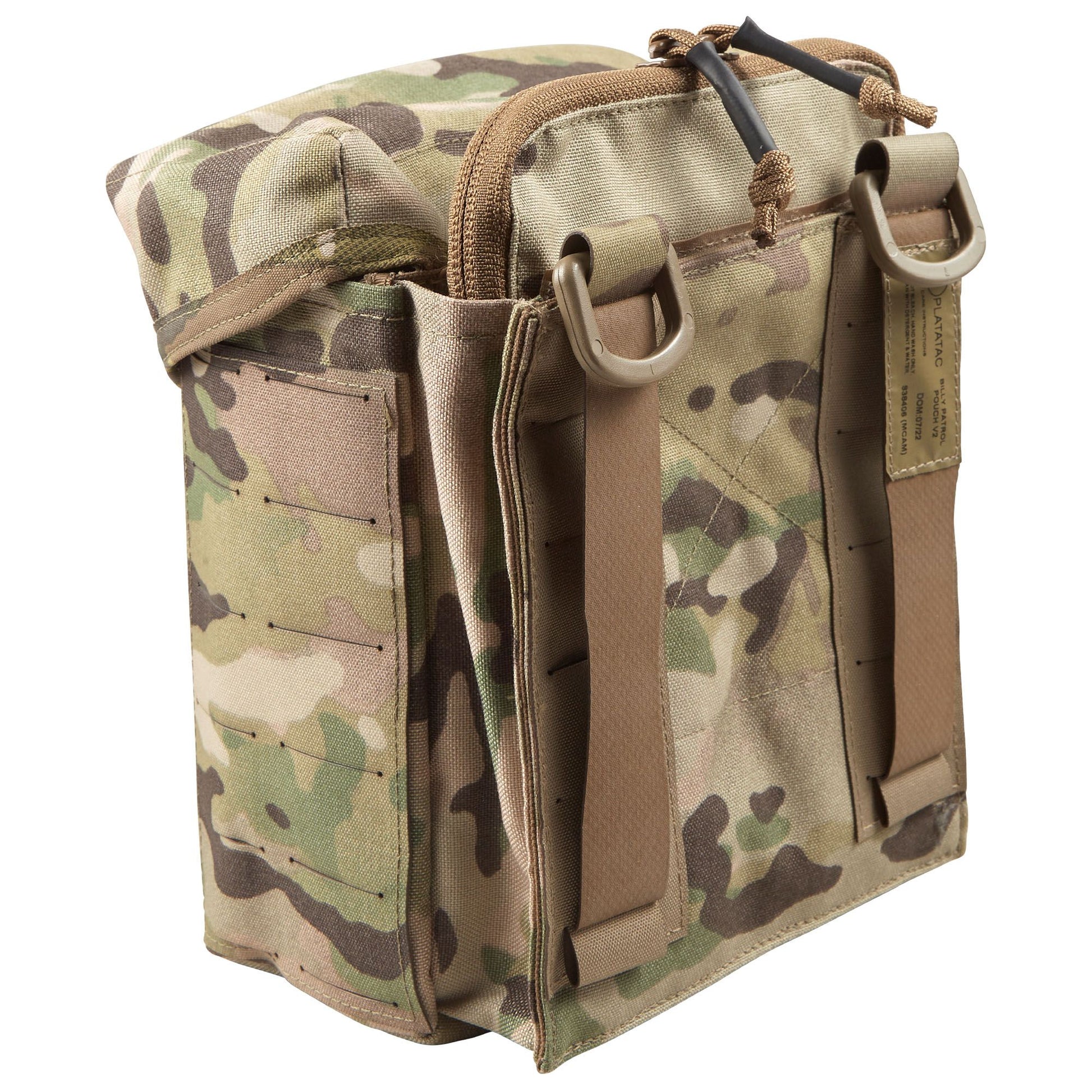 The much-lauded Billy Patrol Pouch is one of Platatac's classic products and is back, better than ever. Battle-proven and performing to the highest standards in some of the harshest field environments worldwide, the new V2 improves on this strong legacy by utilising superior materials whilst shedding weight with increased adaptability and load-carry option. www.moralepatches.com.au