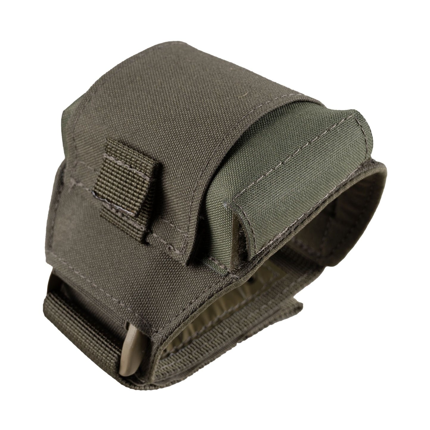 The pouch is constructed from 500D Nylon, with Neorprene backing for improved comfort, and an adjustable 38mm Webbing wristband. www.moralepatches.com.au where the army shops