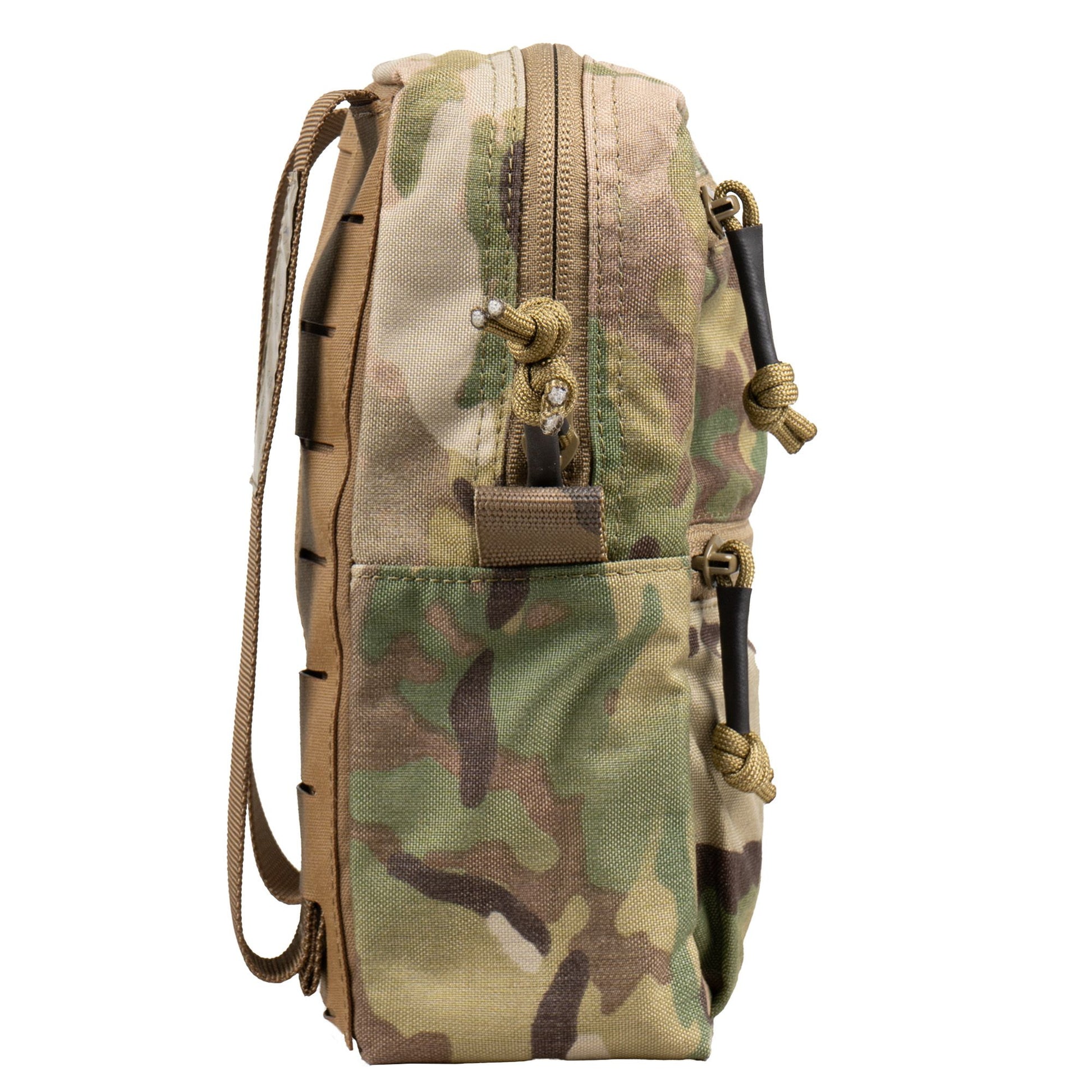 The Platatac LC Accessories Small V5 pouch is a versatile GP/utility pouch designed to hold a variety of items items. It features internal elastic loops and a lightweight open top pocket, as well as two small zippered pockets on the front for various smaller items. www.moralepatches.com.au where the army shops