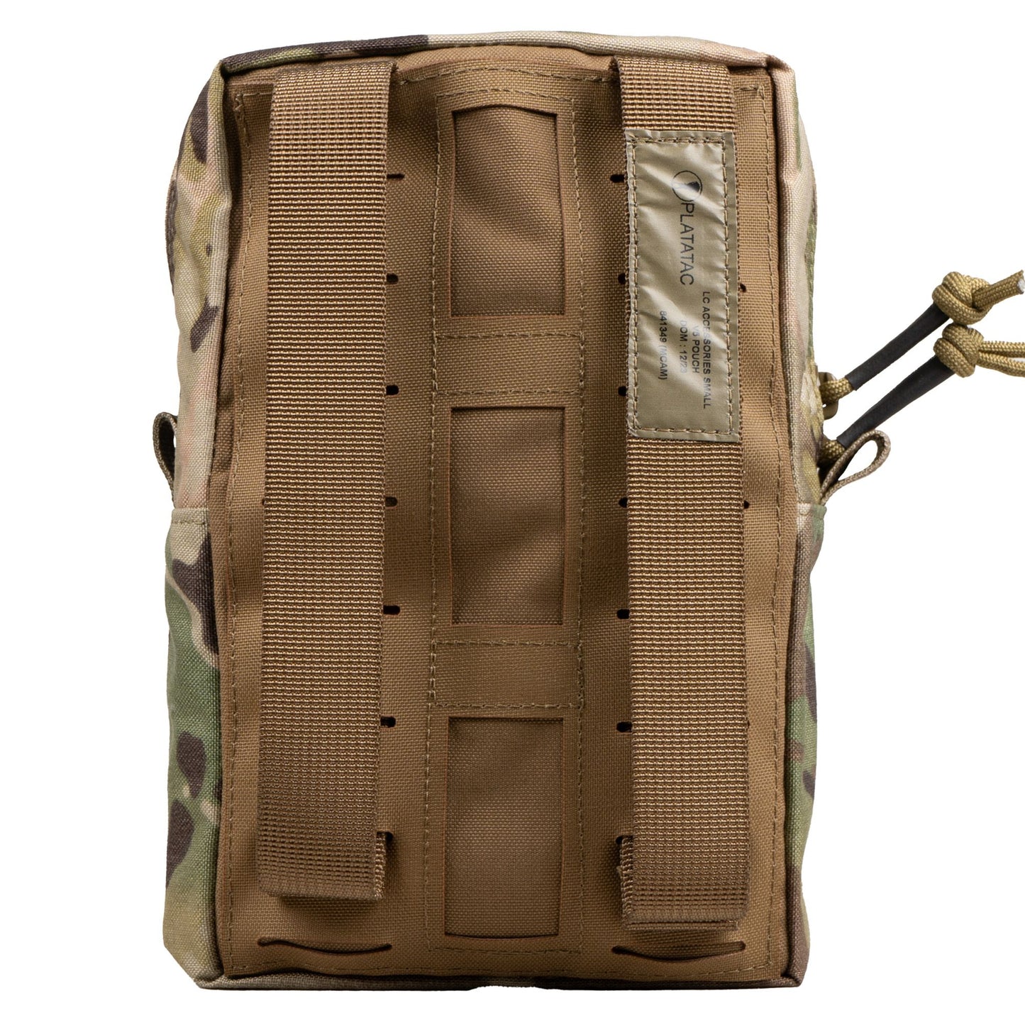 The Platatac LC Accessories Small V5 pouch is a versatile GP/utility pouch designed to hold a variety of items items. It features internal elastic loops and a lightweight open top pocket, as well as two small zippered pockets on the front for various smaller items. www.moralepatches.com.au where the army shops