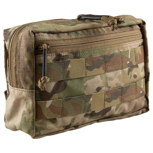 The Platatac S&amp;M Large Horizontal Pouch is the&nbsp;larger general purpose variant of our S&amp;M Pouch. It has plenty of room for basic essentials or MEIs and the wide opening top zipper allows for easy access and visibility when stowing or removing items. www.moralepatches.com.au where the army shops