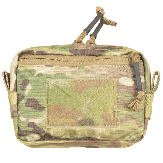 The Platatac 27 admin pouch is a small horizontally mounted zippered general purpose pouch. It features internal organisation and a small flat zippered front pocket. The 27 Admin pouch is perfect as a small quick access pouch mounted to assault packs, plate carriers, chest rigs, belts, etc. www.moralepatches.com.au where the army shops