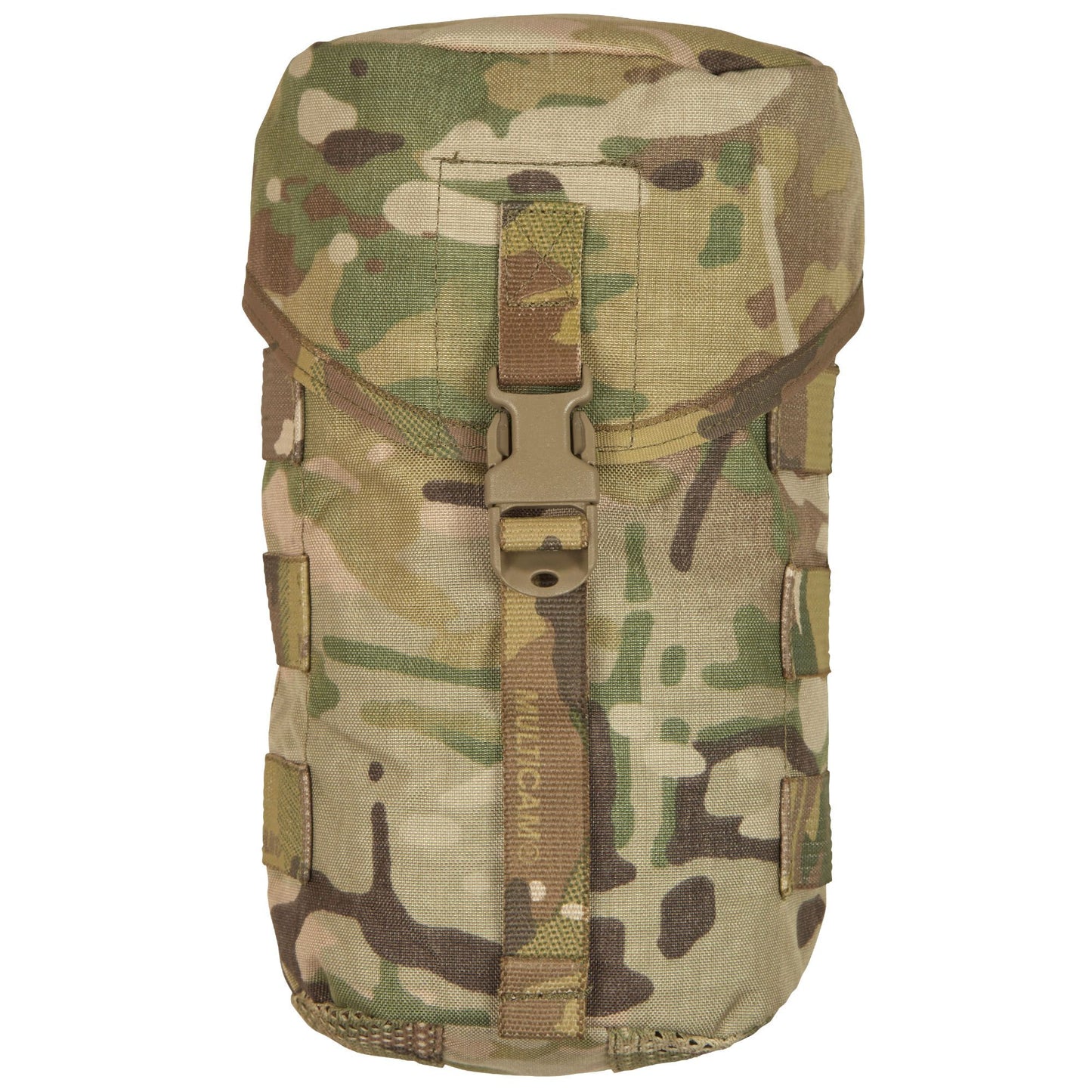 The Platatac Large Accessories Water Utility Pouch (WUP) is a lightweight, MOLLE-compatible utility pouch designed to securely hold a canteen, 1 Litre Flask, a 1L Nalgene bottle with cup, or similar-sized water containers and additional gear. www.moralepatches.com.au