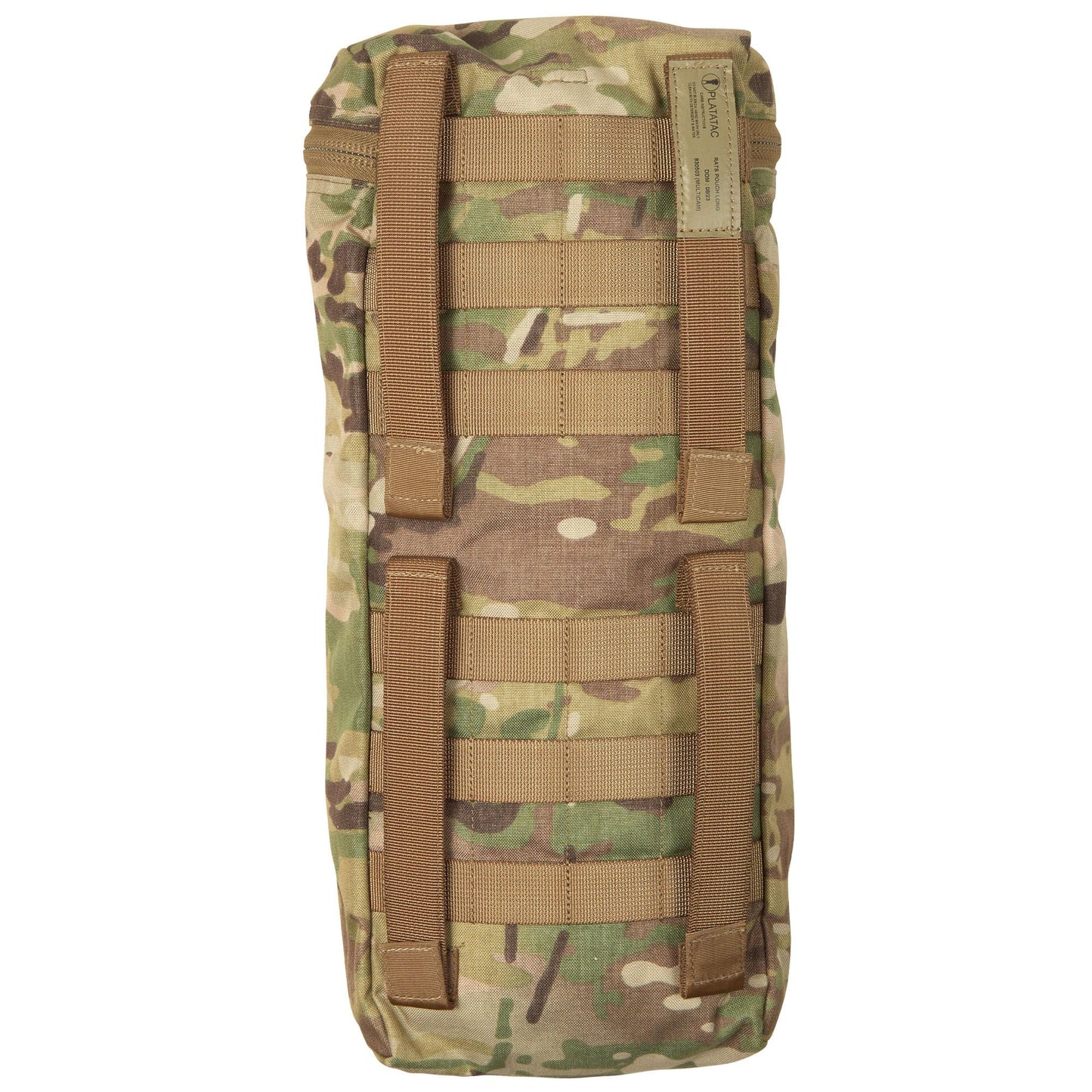 The RATS long pouch is based off our RATS pouch, we have extended the length to hold two ration packs and a 3L hydration bladder via the Velcro loop inside the lid. www.moralepatches.com.au where the army shops