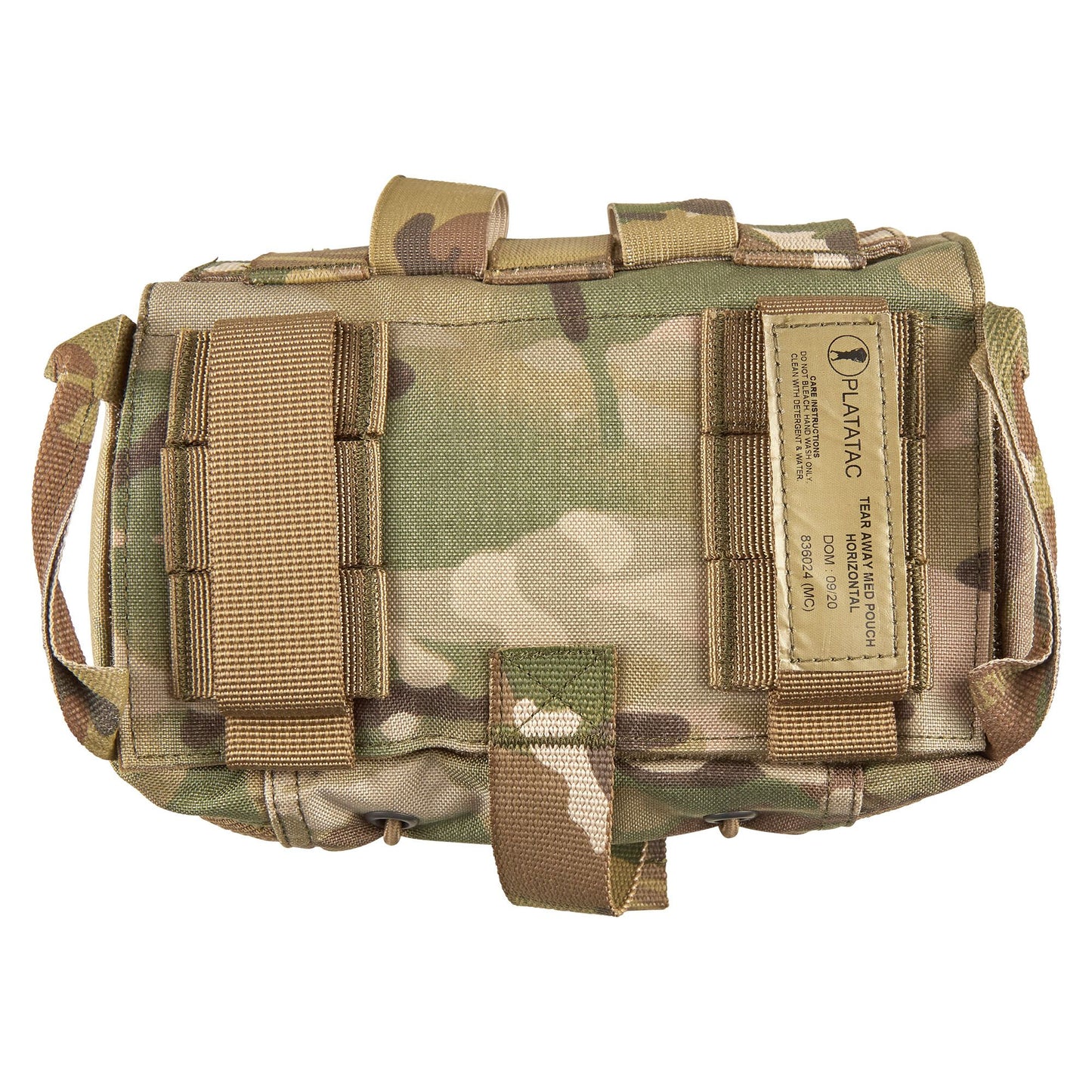 The Platatac Tear Away Med Pouch Horizontal (TAMPH) is a ambidextrous, horizontally mountable, compact, well laid out solution to store your individual first aid kit (IFAK), it can be mounted on any MOLLE/PALS platform or first-line belt and rapidly deployed in a matter of seconds for when you need it most. www.moralepatches.com.au