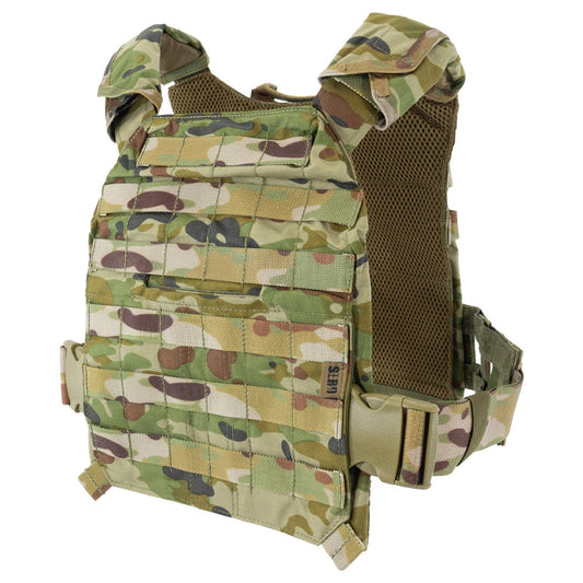 Maximize comfort and flexibility with the Plate Hanger Vest AMC, specifically crafted for heightened efficiency in rugged Australian landscapes. With innovative elements for the perfect fit, this vest minimizes fatigue and stress, making it the ultimate selection for prolonged outdoor expeditions. www.moralepatches.com.au