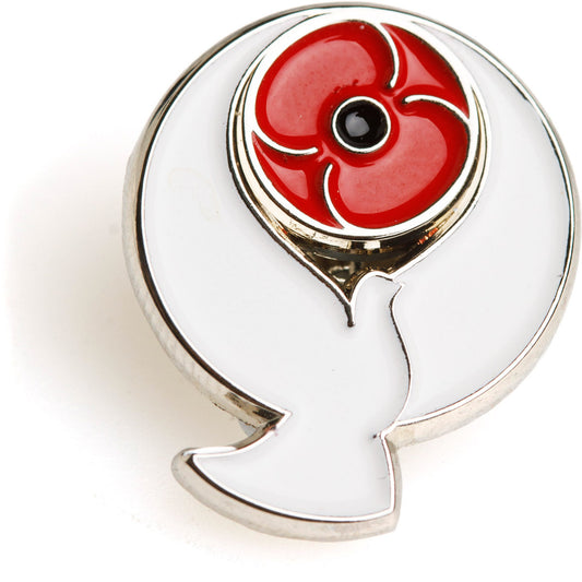 This lovely simple dove and poppy badge is a heartfelt tribute to the brave individuals who served their country, ensuring that others could live in peace. www.moralepatches.com.au