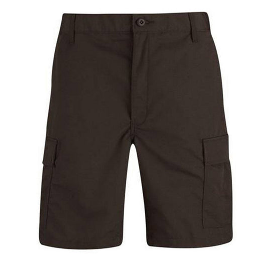Constructed from Propper's durable Polycotton Ripstop fabric, these BDU (Battle Dress Uniform) Shorts are a fully functional option. Featuring a secure zip fly opening and six easily accessible pockets, four with button down flaps, they make an ideal duty wear for military and security personnel, law enforcement or field sports enthusiasts. www.moralepatches.com.au