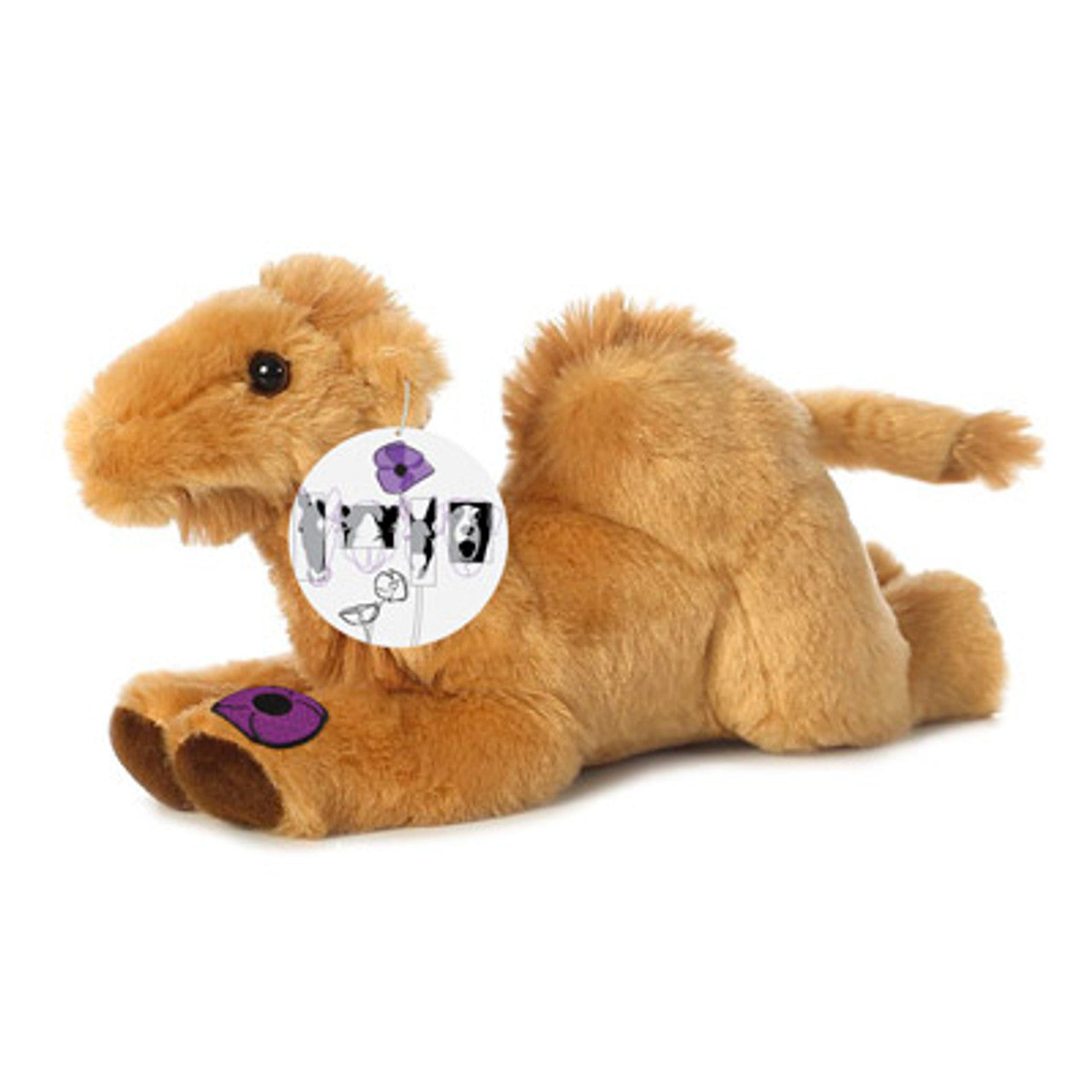 The Purple Poppy Camel is a super cute and floppy companion that allows you to show your support for the recognition of animals who have served in war alongside their human handlers. This unique purple poppy symbolizes the bravery and sacrifice of these incredible animals. www.moralepatches.com.au