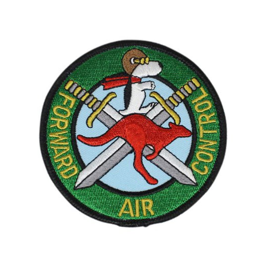 Introducing the RAAF Air Control Patch, measuring 8.5cm wide! Experience the power and precision of air control with this must-have patch. Transform any outfit with the RAAF Air Control Patch, measuring 8.5cm wide! Embody the strength and precision of the air control crew wearing this essential patch. www.moralepatches.com.au