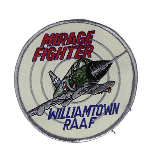 Experience the legacy of RAAF Williamtown with the iconic Mirage Fighter Patch! This 9.5cm x 9.5cm patch commemorates the squadron of Dassault Mirage aircraft that called the base home from 1961 to 1983. Add it to your collection and feel the power and pride of this historic military base. www.moralepatches.com.au