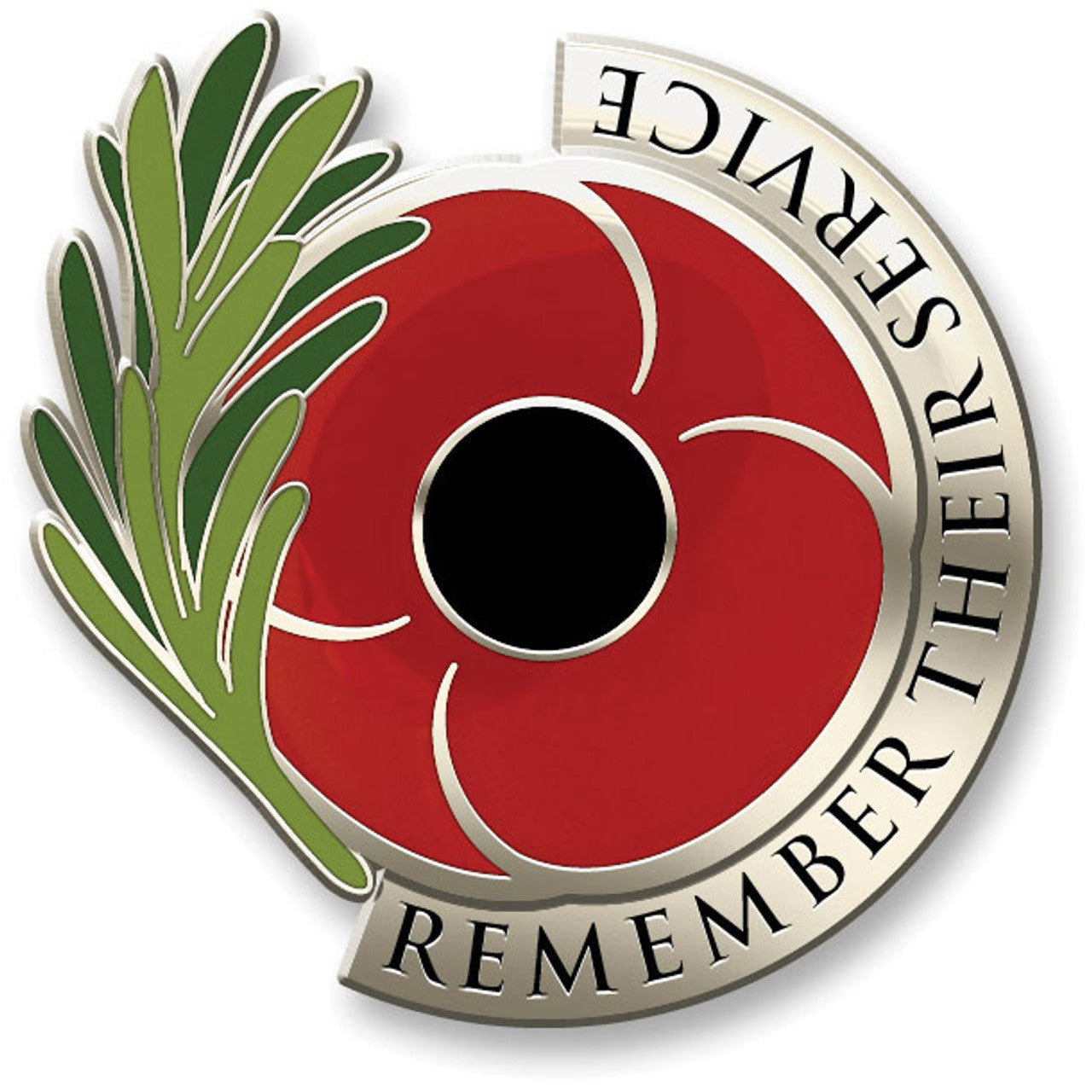 The Remember Their Service Lapel Pin is a sensational accessory that allows you to honour and remember those who have served. www.moralepatches.com.au