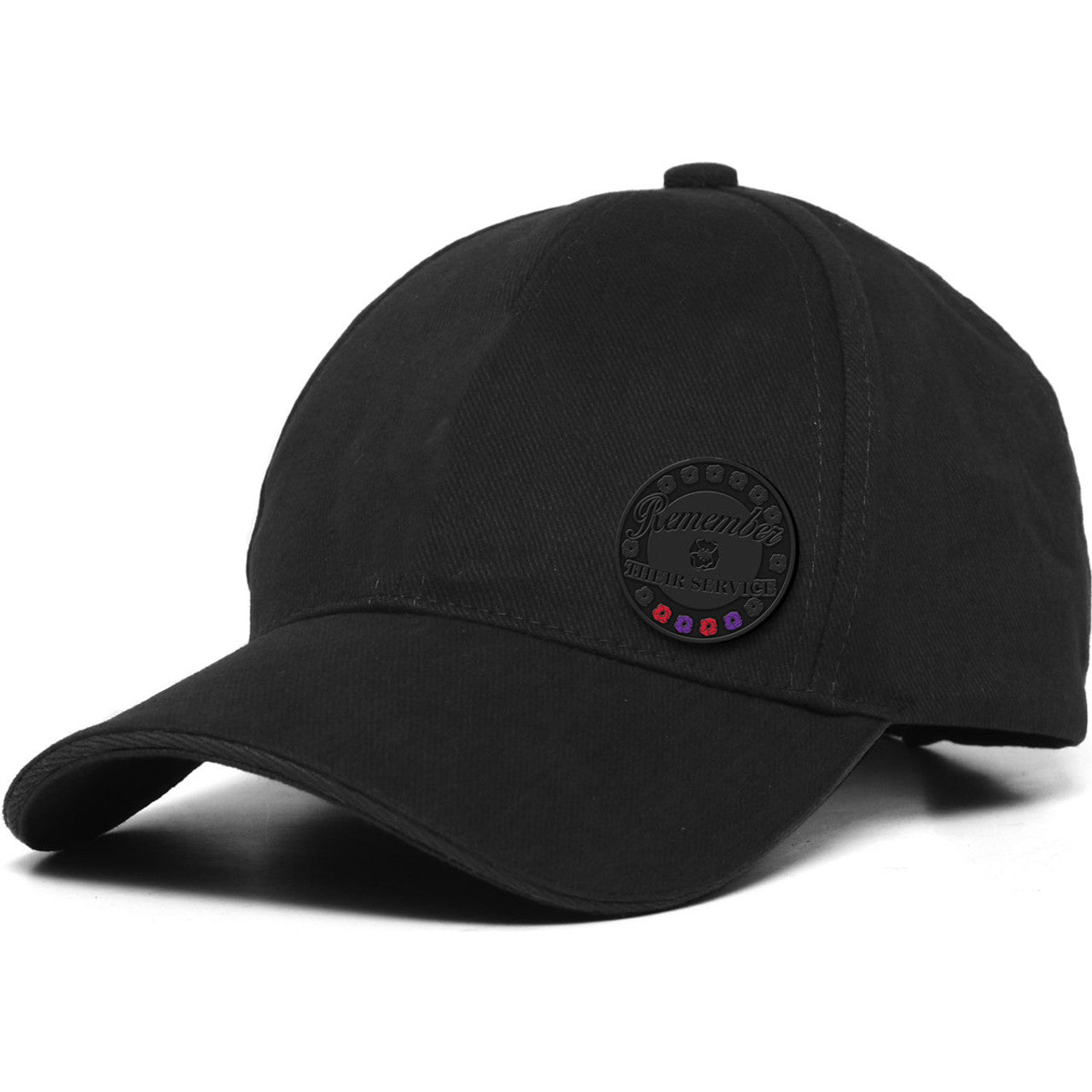 The Remember Their Service Red &amp; Purple Poppy Cap is a powerful symbol of the bond between humans and animals during times of war. This cap features a combination of red and purple poppies, representing the unique relationship servicemen and women have with their service animals. www.moralepatches.com.au