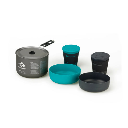 Designed with single-pot cooking for two in mind, our AlphaSet 2.1 is camp convenience in a lightweight compact package. Constructed from a hard-anodised alloy, the AlphaPots are durable, abrasion resistant and very easy-to-clean. www.moralepatches.com.au