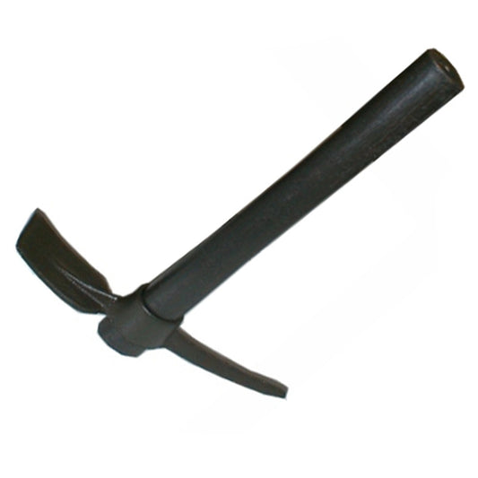 The Military Pick Mattock is military government issued style and features a forged pick and durable hardwood handle, measured 40cm in length.  www.moralepatches.com.au