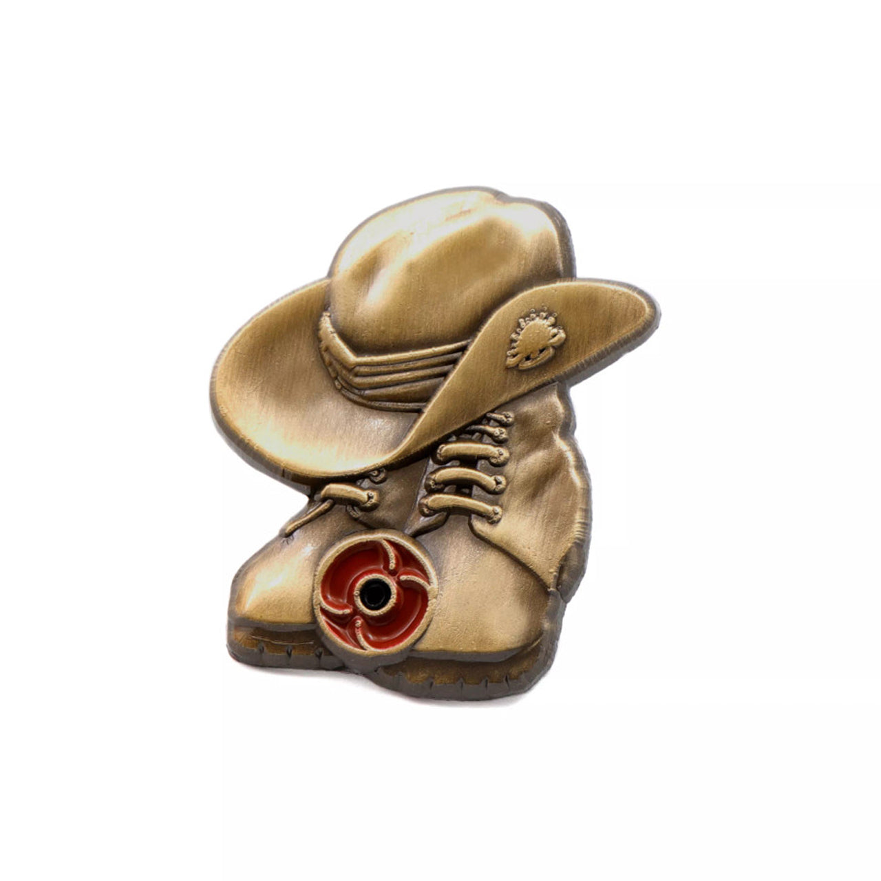 The Stand Down Poppy Lapel Pin is a significant emblem of honour, remembrance, and respect. It is ideal for military enthusiasts and serves as a poignant tribute for special commemorative occasions. www.moralepatches.com.au