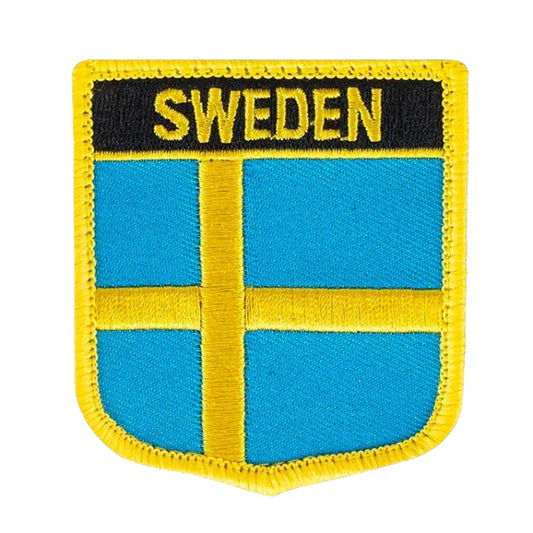 Experience the pride and patriotism of Sweden with our embroidered patch featuring the iconic Swedish flag. Perfect for adding to your collection or showing off your love for Sweden, this patch is backed with Velcro for easy attachment and measures 7x6cm in size. Show your support for this great country and add this patch to your belongings today! www.moralepatches.com.au